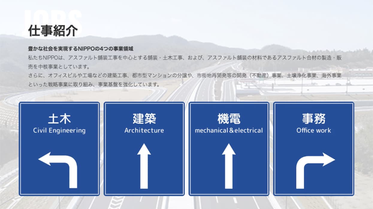 担当者の方のお気に入りのセクション