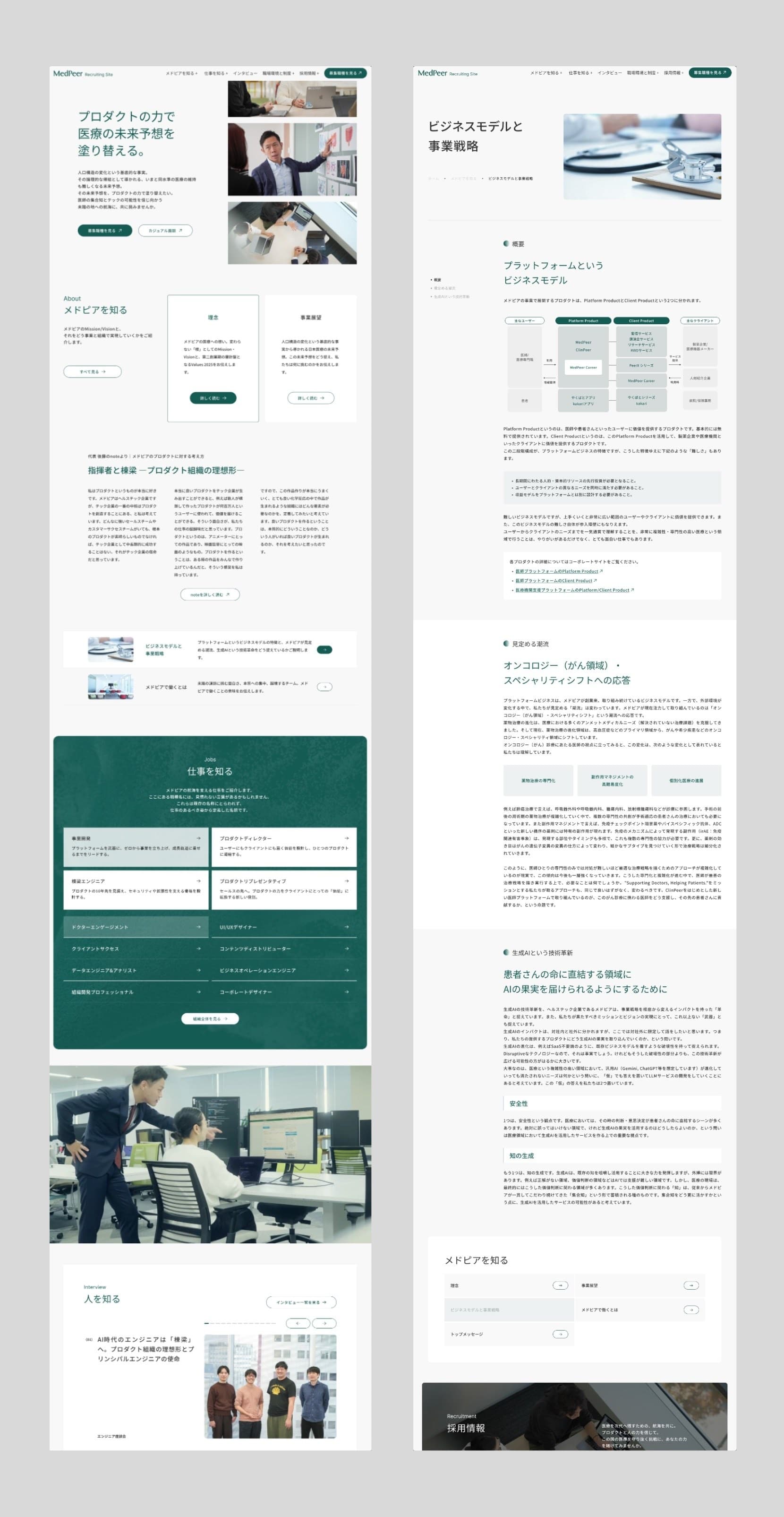 メドピア株式会社 採用サイト